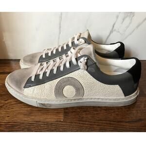 Oliver Cabell Low 1 Sneaker Mens 41 Distressed Leather